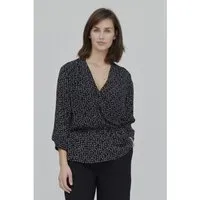 Basic Apparel Basic Apparel Bluse LAUREL mit Pixeldruck – Produktbild 1 von 1