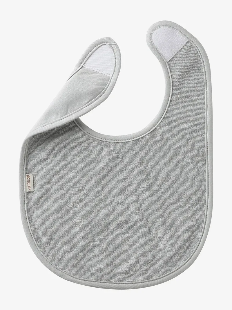 Vertbaudet Rundes Lätzchen mit Schrift Baby salbei, Salbei, – Produktbild 2 von 2
