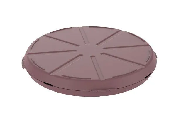 REuse REuse Pizzabox Verpackung - Essensbehälter, Raffiniertes rot, – Produktbild 2 von 4
