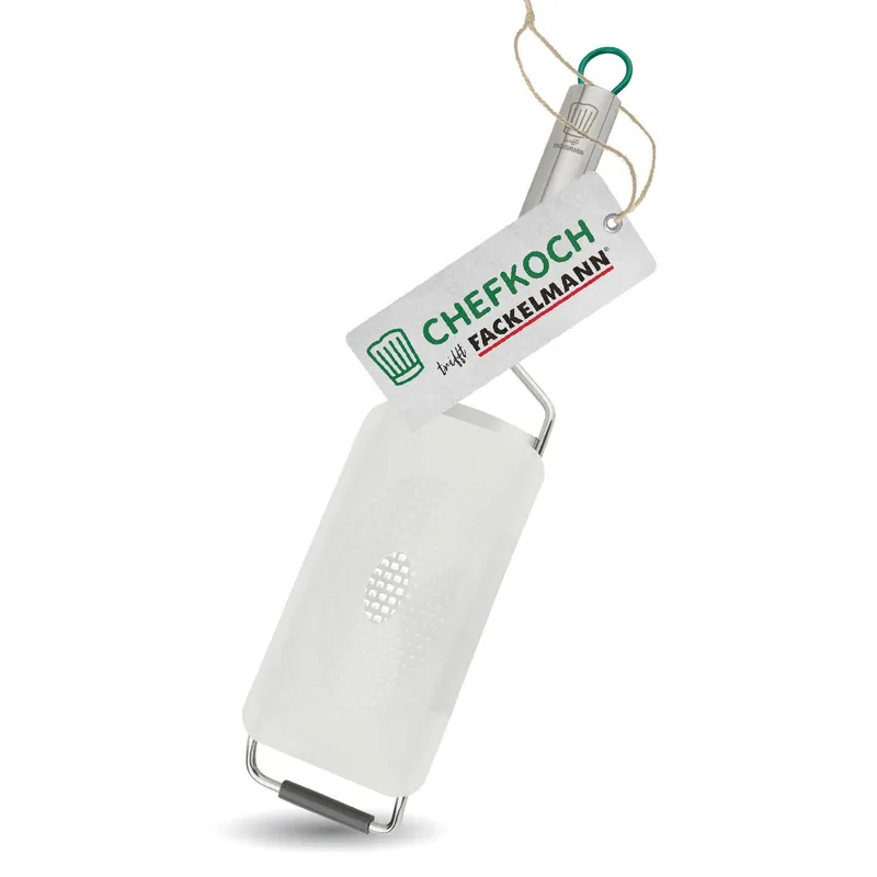 Chefkoch trifft Fackelmann Chefkoch trifft Fackelmann Reibe fein München, 31cm – Produktbild 1 von 3