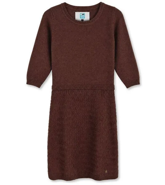 Gary Mash GARY MASH Strickkleid Monroe aus Biobaumwolle, Braun, – Produktbild 4 von 4