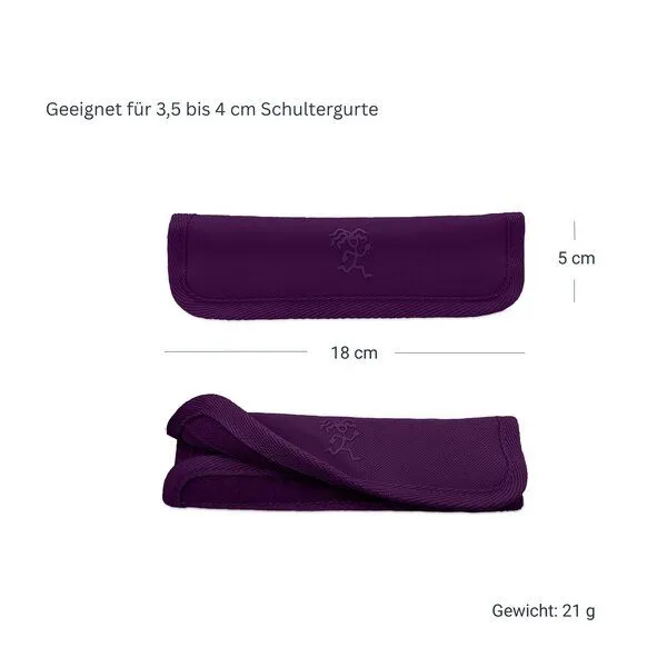 FUCHS & REBELL FUCHS & REBELL Schulterpolster für Crossbody Bags LUCA & FIETE, Lila, – Produktbild 3 von 4