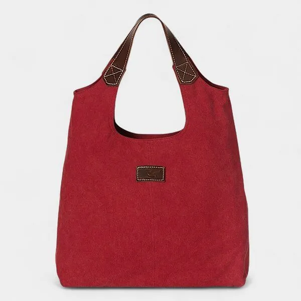 Dragolina Dragolina Schultertasche Fräulein Hilda, Terracotta (rot), – Produktbild 1 von 3