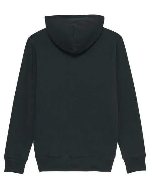 Human Family Human Family Bio Herren Hoodie mit Reißverschluss "Grower - HF", Schwarz, – Produktbild 2 von 2