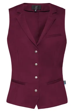 GREIFF GREIFF Anzugweste Greiff GASTRO MODA Damen Kellner-Weste Revers Regular Fit Bordeaux – Produktbild 1 von 1