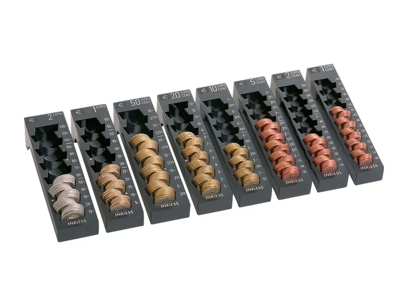 Inkiess Inkiess Komplettset Münzbehälter "Rekord" 1 Cent - 2 € – Produktbild 1 von 1