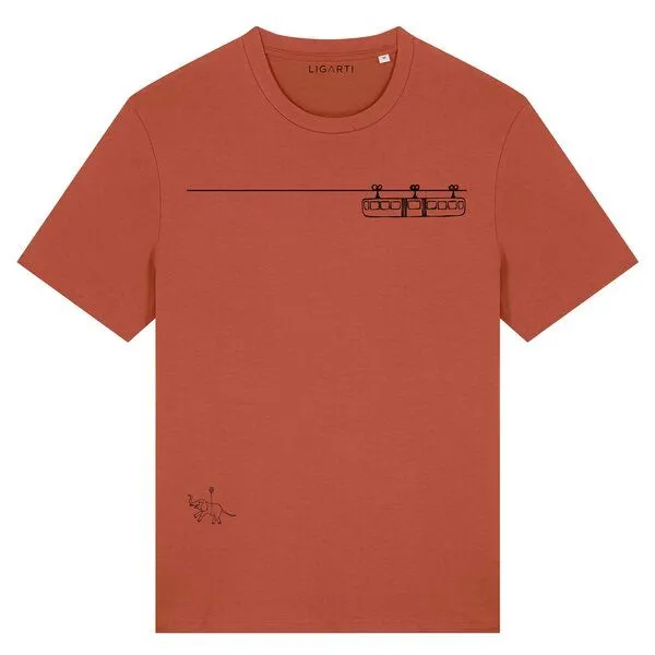 LIGARTI T-Shirt – Tuffi – LIGARTI Tiermanufaktur, Terracotta, – Produktbild 1 von 3