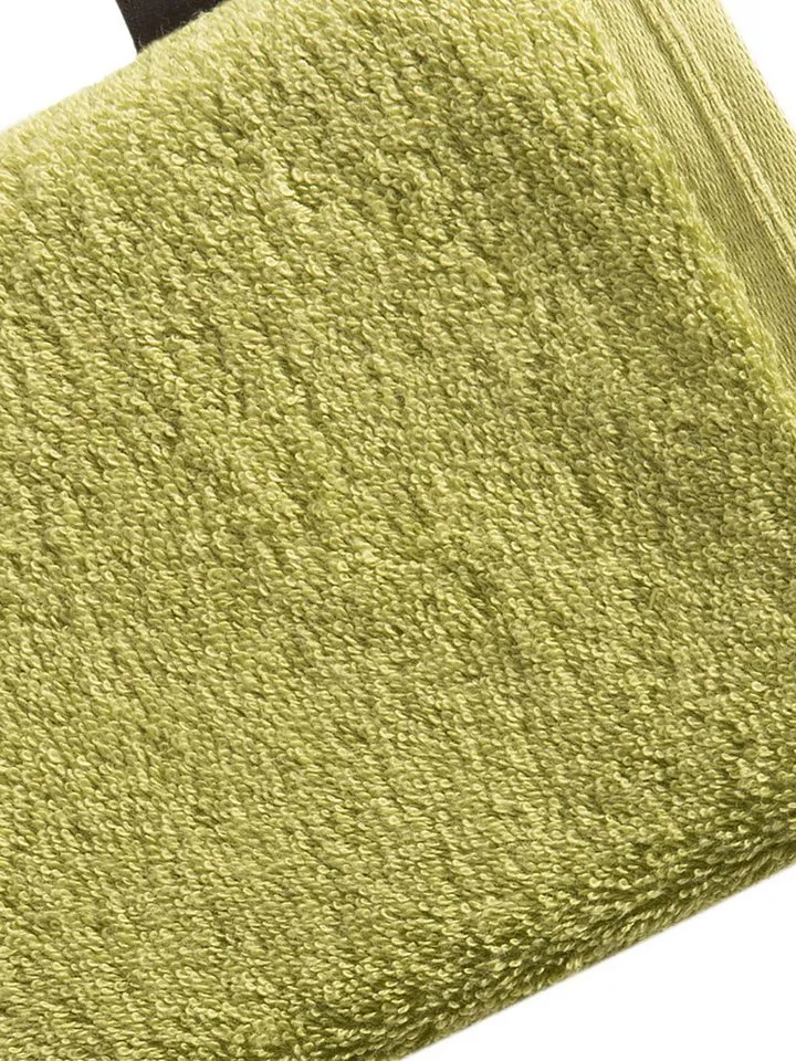 VOSSEN VOSSEN Handtücher Handtücher Collection Vegan Life, Frottier (Packung, 2-St), Grün, – Produktbild 2 von 3