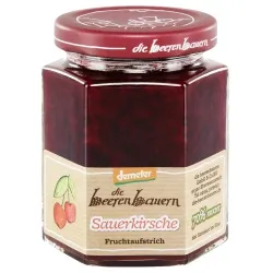 Die Beerenbauern Die Beerenbauern Sauerkirsch-Fruchtaufstrich – Produktbild 1 von 1