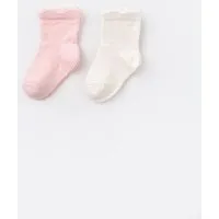 Biorganic Biorganic Basic Socken gemustert 2er Pack, Rosaecru(rosa), – Produktbild 1 von 1