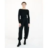 keijn keijn Hose AdoTAEK - Knöchellange Tencel-Twill Hose mit Teilungsnähten & elastischem Bund – Produktbild 1 von 1