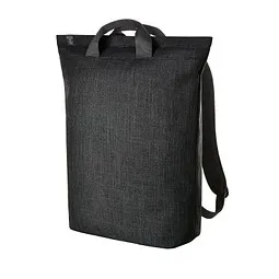 Halfar Laptop-Rucksack EUROPE, schwarz meliert – Produktbild 1 von 1