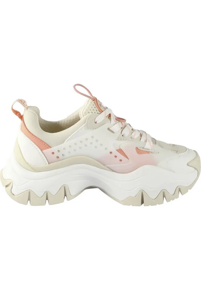 Buffalo Buffalo Damen Buffalo Trail One Vegan Nappa/Nubuck Trainingsschuh, Beige, – Produktbild 5 von 5