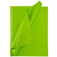 Fines Papeterie Fines Papeterie 50 Bögen Seidenpapier * in vielen Farben * zum Verpacken, Basteln, Einwickeln, Hellgrün, – Produktbild 1 von 1