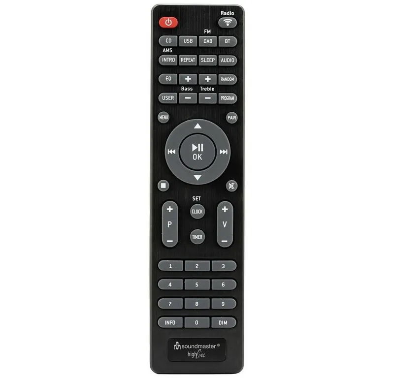 Soundmaster Soundmaster Kompaktanlage ICD1050 schwarz – Produktbild 6 von 6