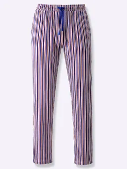 Witt Hose lang royalblau-kirsche-gestreift – Produktbild 1 von 1