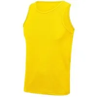 Just Cool Just Cool Muskelshirt Unterhemd Sportshirt Ärmellos Shirt Recyceltes Polyester Atmungsaktiv Vegan Stretch Neonfarben – Produktbild 1 von 1