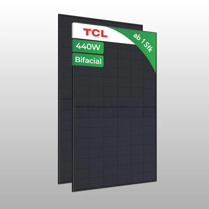 TCL TCL T-Class 450W TOPCon Glas-Glas Full Black - HSM-ND48-DR450 – Produktbild 2 von 2
