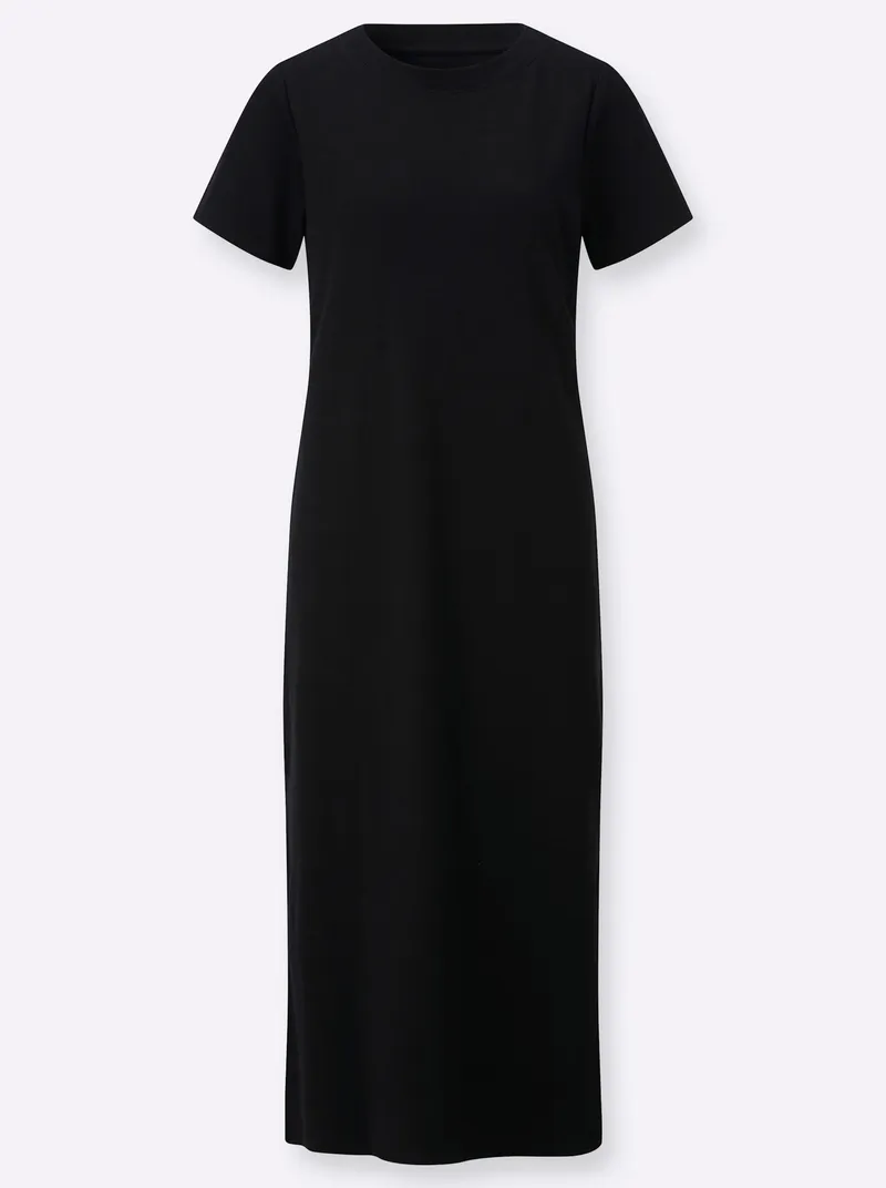 Witt Jerseykleid schwarz, Schwarz, – Produktbild 1 von 2