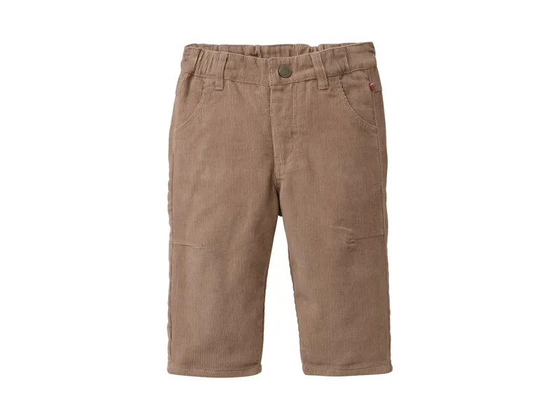 People Wear Organic People Wear Organic Kord-Hose dunkelsand 98, Natur, – Produktbild 1 von 1