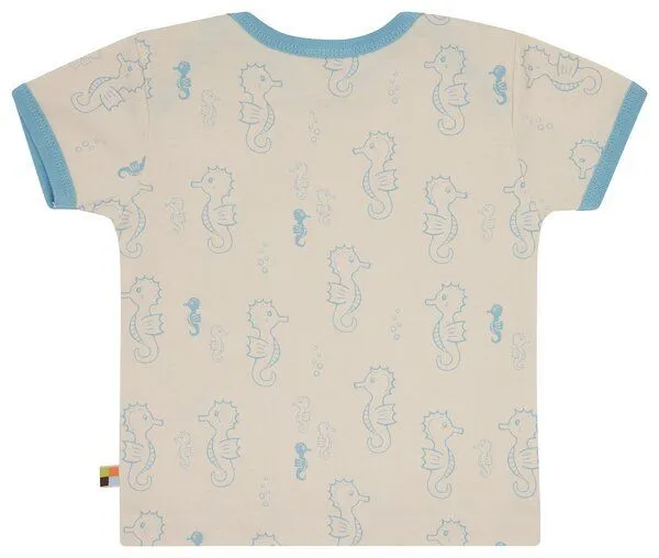 loud + proud loud + proud Babys & Kinder T-Shirt Druck, GOTS-zertifiziert, Air(blau), – Produktbild 5 von 8