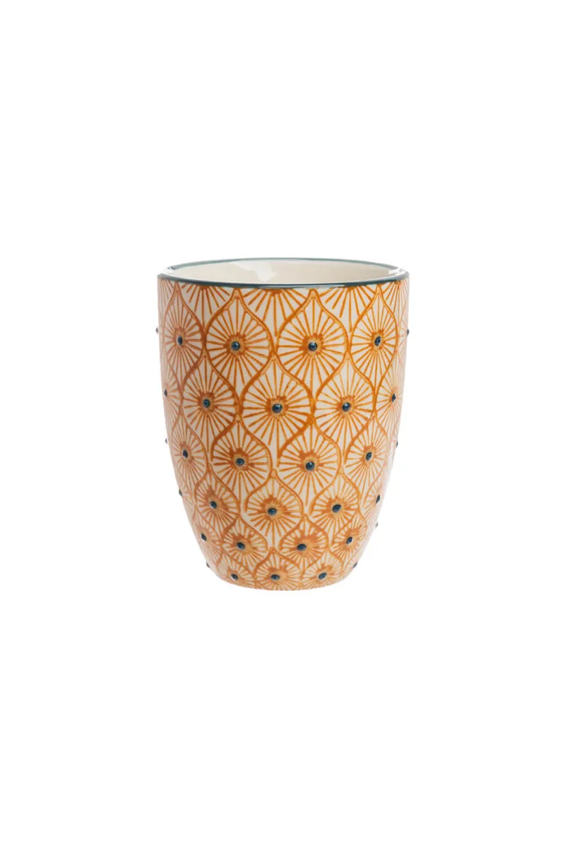 Tranquillo Becher MIIX'N'MATCH – Steinzeug - orange – Produktbild 1 von 2