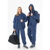 ORGANICATION ORGANICATION JENNA | Essentials Travel Unisex Full Zip-Hoodie aus Bio-Baumwolle und recyceltem Polyester, Navy, – Produktbild 1 von 1