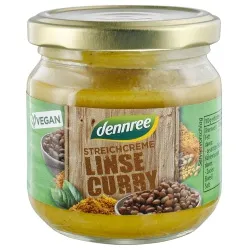 dennree Streichcreme mit Linsen & Curry – Produktbild 1 von 1