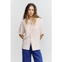 Rotholz Rotholz Damen vegan Hemd Bowling Strukturiert Blassgrau – Produktbild 1 von 1