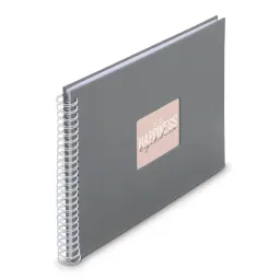 Hama Hama Spiral-Album "Fine Art", 36x32 cm, 50 weiße Seiten, Steingrau – Produktbild 1 von 1