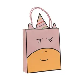 El Puente El Puente Geschenktasche "Einhorn" | Fair Trade & Handmade aus Bangladesch – Produktbild 1 von 1
