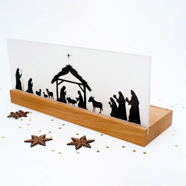 klotzaufklotz klotzaufklotz Weihnachtskrippe Bethlehem – Produktbild 7 von 7