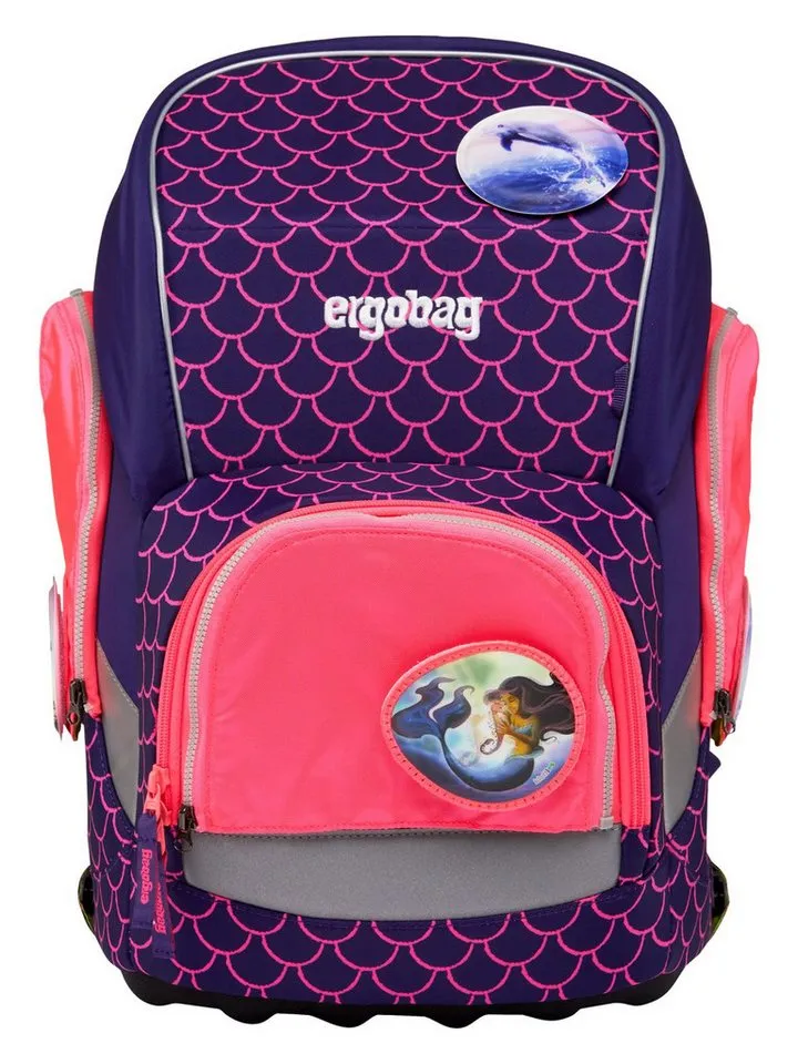 Ergobag Ergobag Schulranzen Fluo Zip Set (3-tlg), reflektierend, Gelb, – Produktbild 2 von 7
