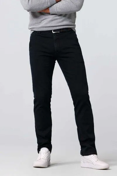 Meyer MEYER T 400 Denim Chino, Blau (blue-black), – Produktbild 2 von 8