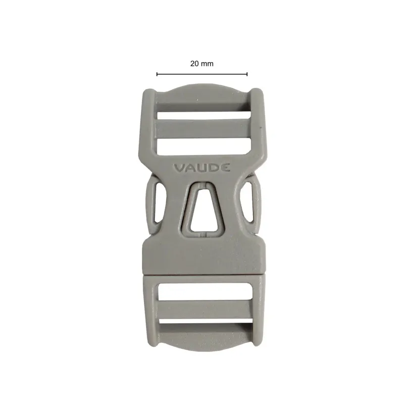 Vaude Doppelverstellbare Schnalle VAUDE 20 mm, Gris, – Produktbild 1 von 2