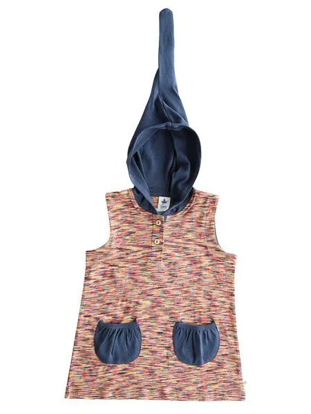 Leela Cotton Leela Cotton Baby/Mädchen Tunika Bio-Baumwolle, Meer, – Produktbild 1 von 2
