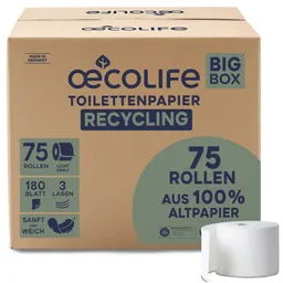 oecolife Toilettenpapier XXL-Box Recycling – Produktbild 1 von 1