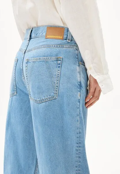 ARMEDANGELS ARMEDANGELS HAAYI Damen Baggy Jeans recycelte Baumwolle, Blue, – Produktbild 2 von 8