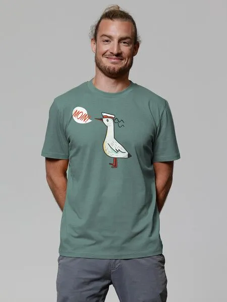 watapparel watapparel T-Shirt Unisex Moin Seagull, Green bay, – Produktbild 2 von 3