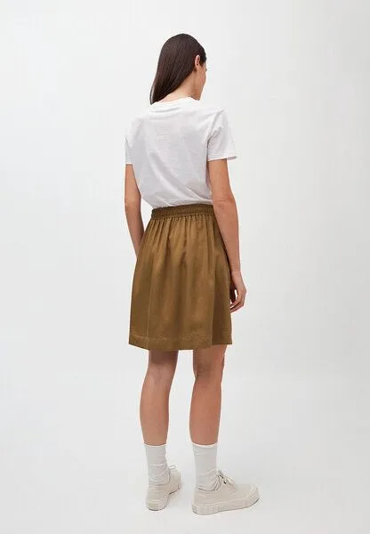 ARMEDANGELS ARMEDANGELS ALONAA - Damen Rock aus TENCEL Lyocell, Golden khaki, – Produktbild 2 von 4