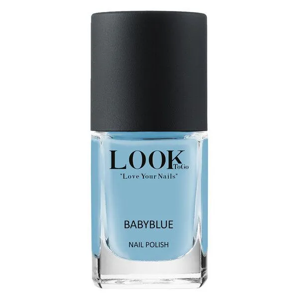 Look To Go Look To Go • veganer Nagellack • TÜRKIS & BLAUTÖNE • 21-free & PETA approved, Babyblue, – Produktbild 1 von 3