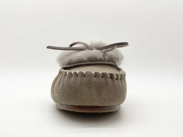 thies Mokassin aus Schaffell von thies 1856, Elephant grey (grau), – Produktbild 4 von 4