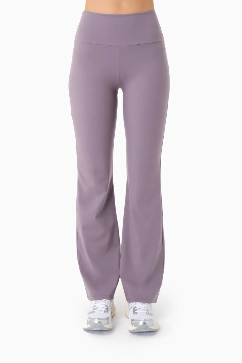 ORGANICATION ORGANICATION Damen vegan Hose Lavinn Dirty Lilac, Lila, – Produktbild 2 von 2