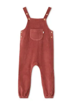 Leela Cotton Leela Cotton Kinder Latzhose aus 100% kbA-Baumwolle - Cordstoff Overall 2444 – Produktbild 1 von 1
