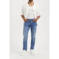 MUD Jeans MUD Jeans HANK Mid Tapered Jeans aus einem Bio-Baumwolle / recycelter Baumwolle Mix (medium aged), Blue, – Produktbild 2 von 6