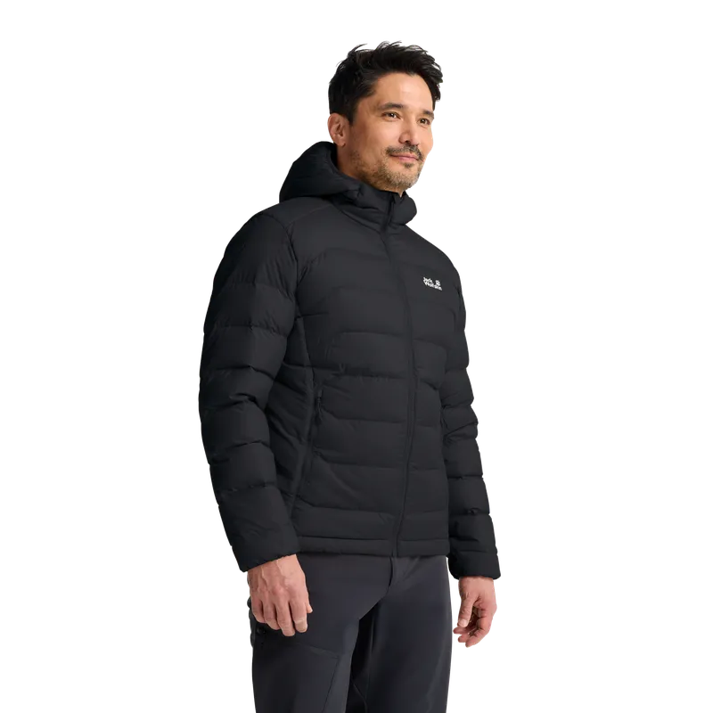 Jack Wolfskin Jack Wolfskin Wild Pass Down Hoody Men Winddichte Daunenjacke mit 3-in1- System Herren S black, Black, – Produktbild 1 von 2
