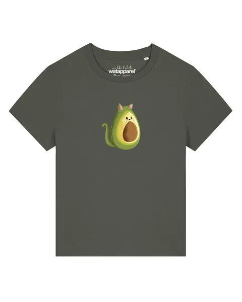 watapparel watapparel T-Shirt Frauen Avocato, Khaki, – Produktbild 1 von 2