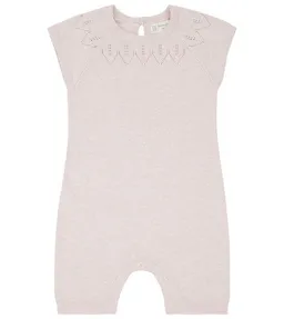 Sense Organics & friends in cooperation with GARY MASH Sense Organics & friends in cooperation with GARY MASH Kurzer Baby Strickanzug in rosa – Produktbild 1 von 1