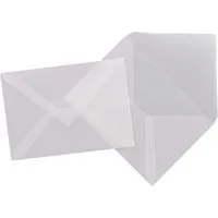 Mayspies 50 C5 Kuverts transparent weiß mit Naßklebung – Produktbild 1 von 1