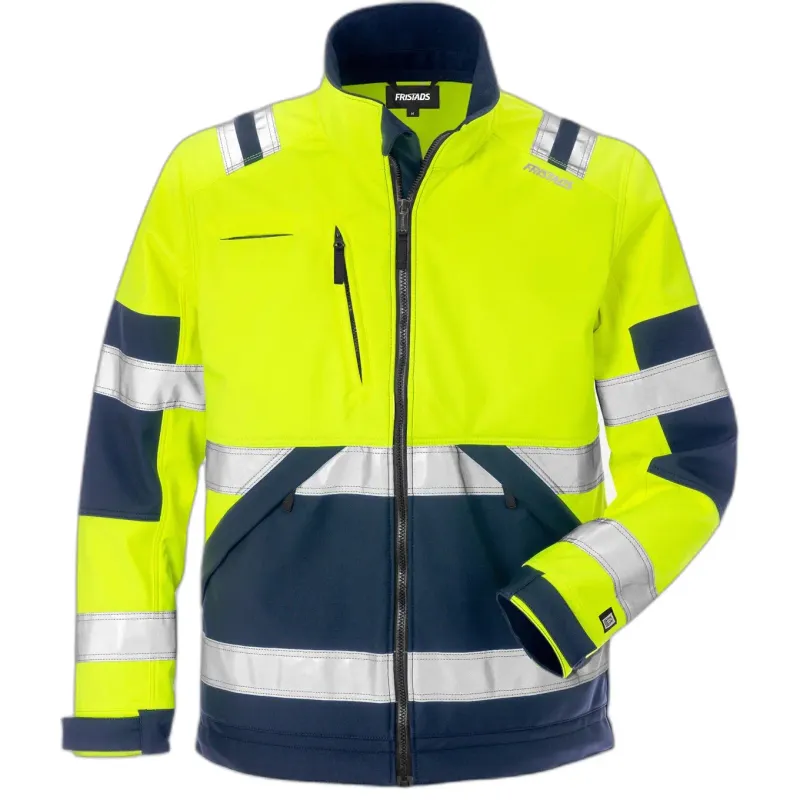 Fristads Wasserdichte Warnjacke der Klasse 2 Fristads 4083 WYH, Jaune, – Produktbild 1 von 1